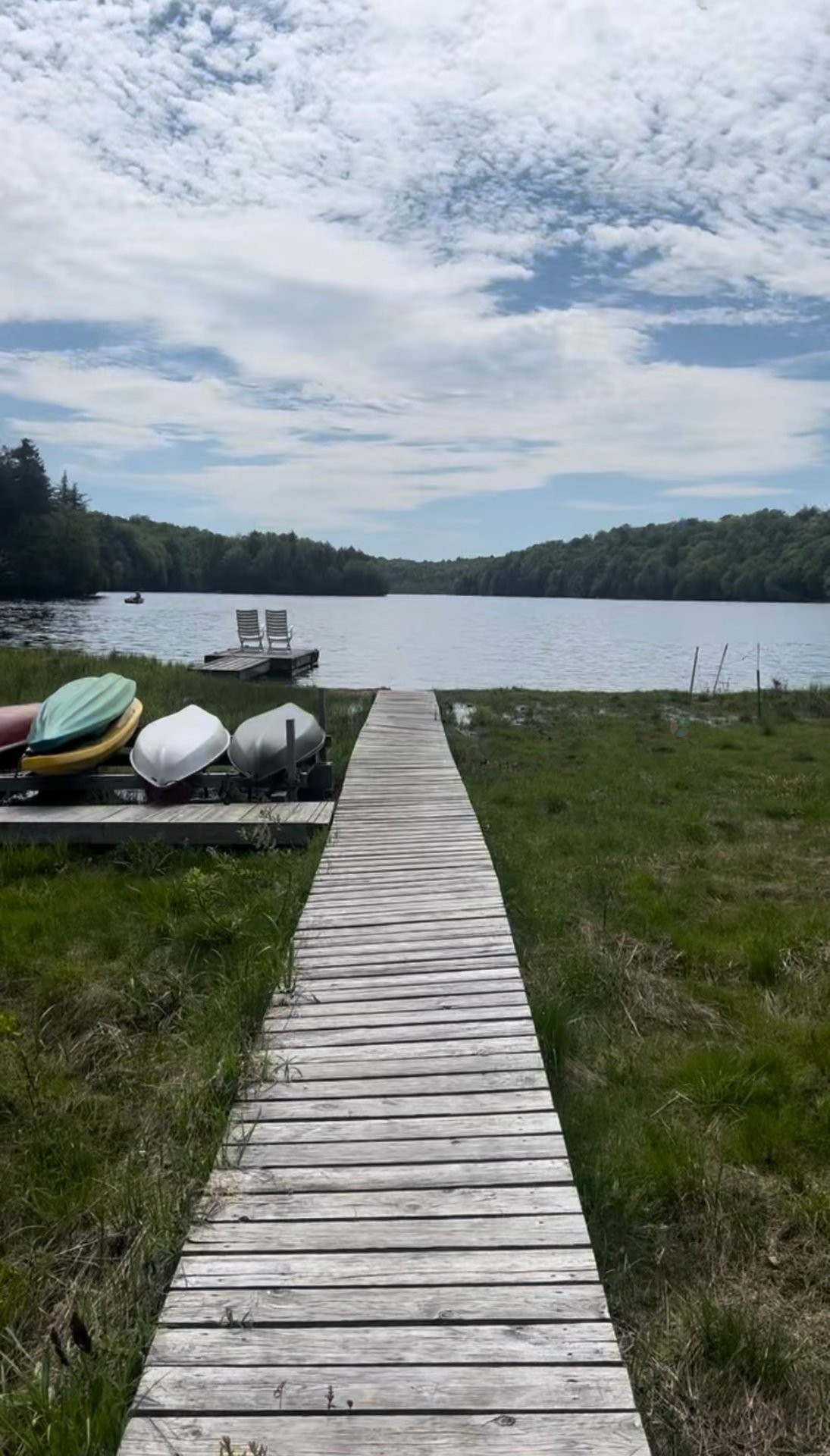 Accès au plan d'eau - Rue Du Merle, Gore, QC