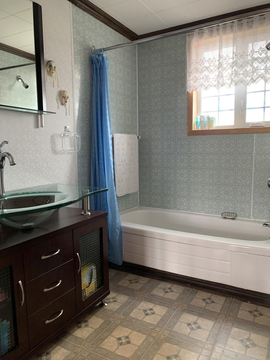 Bathroom - 10 Rue Caillou, Baie-Johan-Beetz, QC - Indoor Photo Showing Bathroom