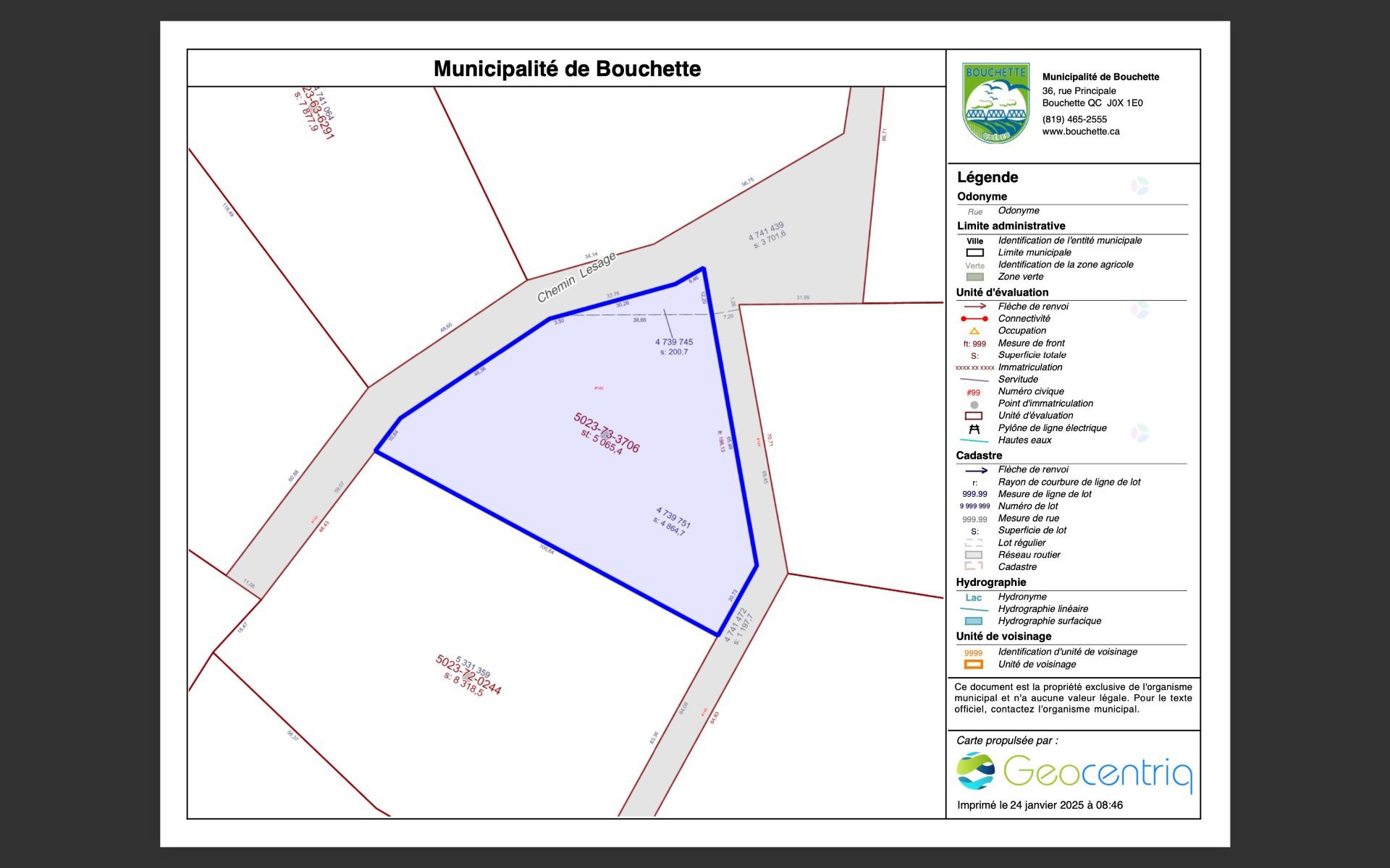 Lot - 140 Ch. Lesage, Bouchette, QC