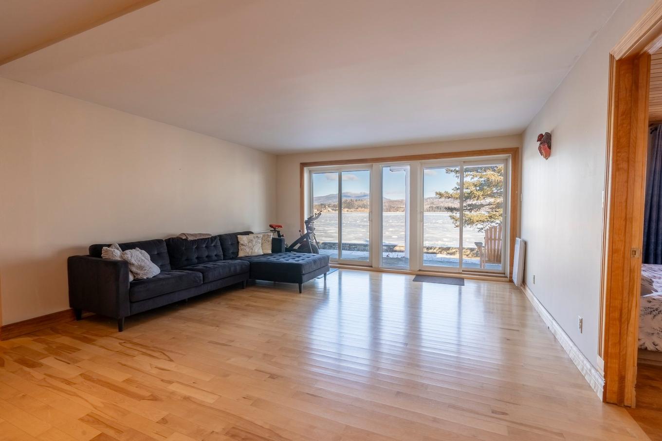Salle familiale - 60 Rue De La Miscoutine, La Malbaie, QC - Indoor Photo Showing Living Room