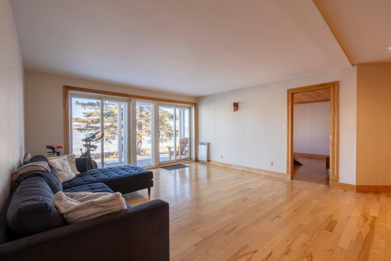 Salle familiale - 60 Rue De La Miscoutine, La Malbaie, QC - Indoor Photo Showing Living Room