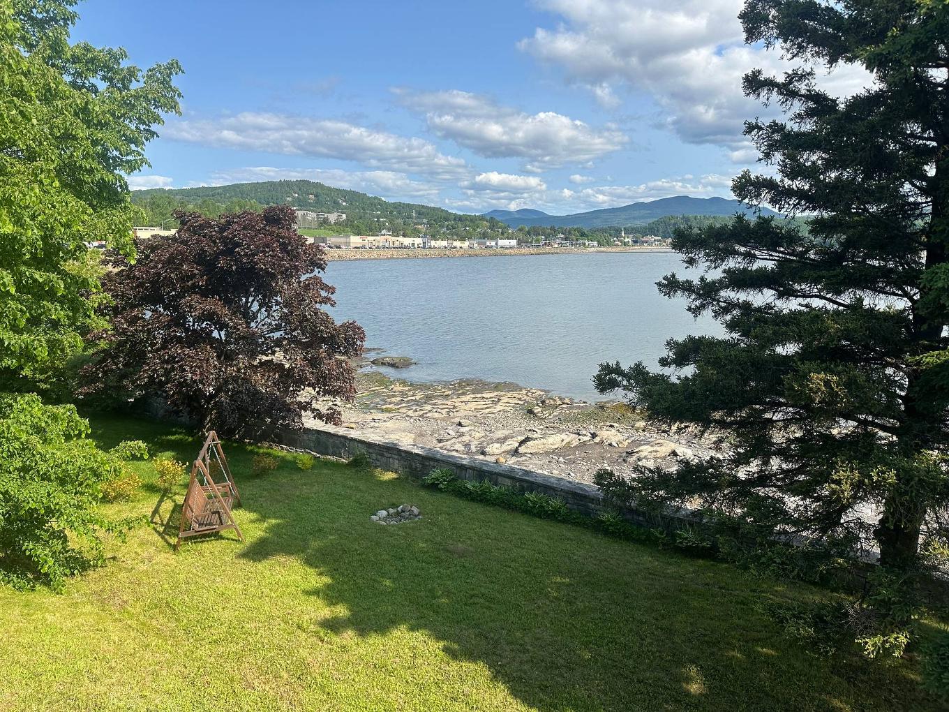 Vue sur l'eau - 60 Rue De La Miscoutine, La Malbaie, QC - Outdoor With Body Of Water With View