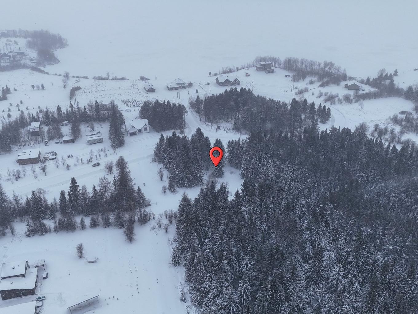 Aerial photo - Ch. Du Bord-De-L'Eau, Saint-Marc-De-Figuery, QC