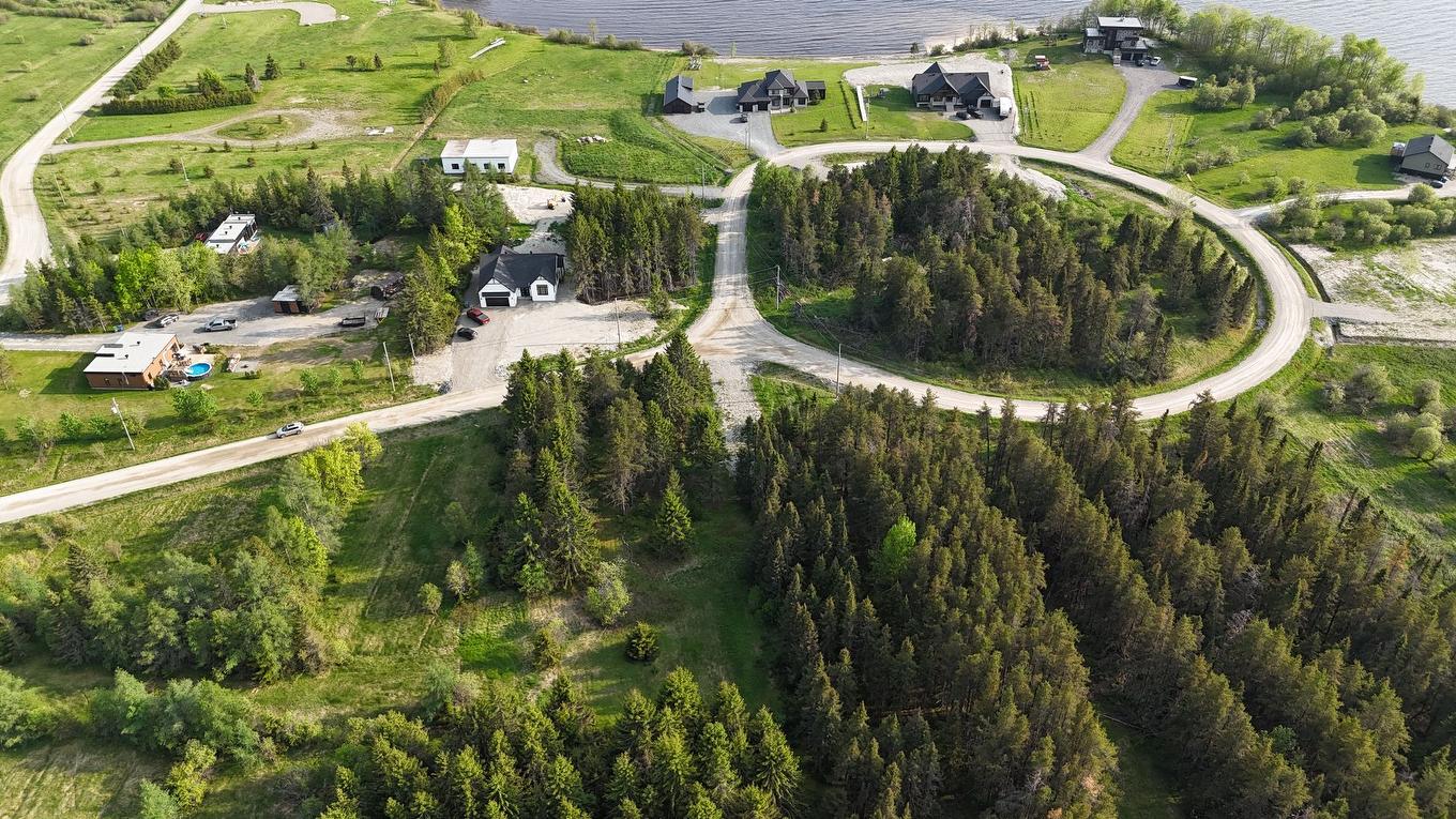 Aerial photo - Ch. Du Bord-De-L'Eau, Saint-Marc-De-Figuery, QC
