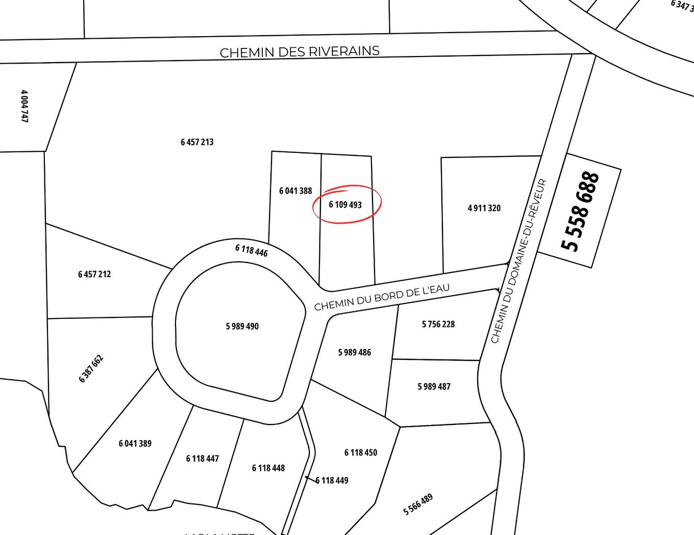 Drawing (sketch) - Ch. Du Bord-De-L'Eau, Saint-Marc-De-Figuery, QC