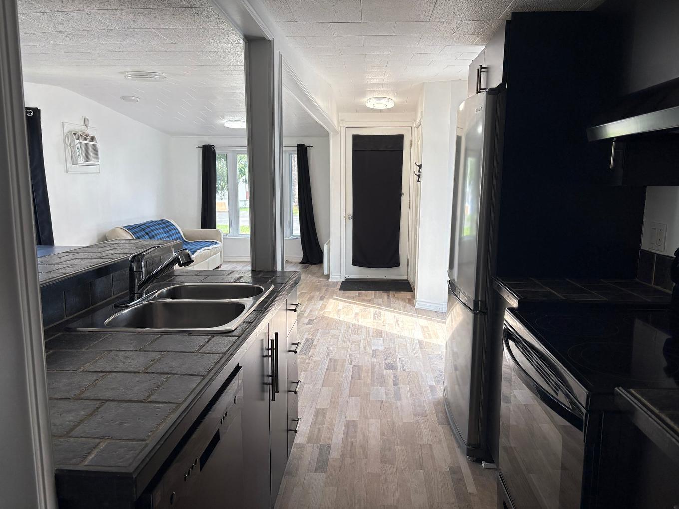 Cuisine - 128-3950 Boul. Sir-Wilfrid-Laurier, Longueuil (Saint-Hubert), QC - Indoor Photo Showing Kitchen With Double Sink