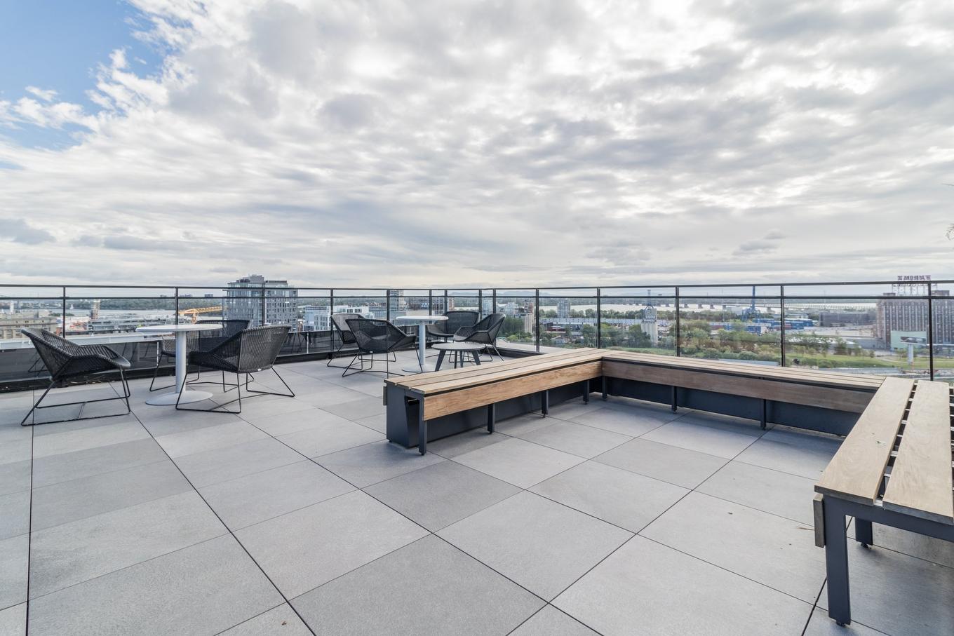 Terrasse - 519-1000 Rue Ottawa, Montréal (Le Sud-Ouest), QC - Outdoor With View