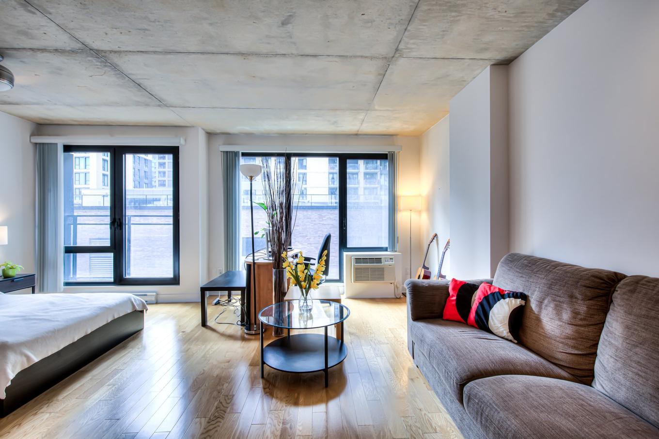 Salon - 519-1000 Rue Ottawa, Montréal (Le Sud-Ouest), QC - Indoor Photo Showing Living Room