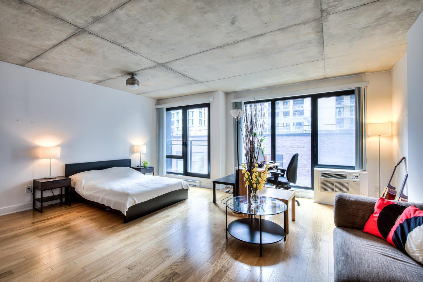 Vue d'ensemble - 519-1000 Rue Ottawa, Montréal (Le Sud-Ouest), QC - Indoor Photo Showing Bedroom