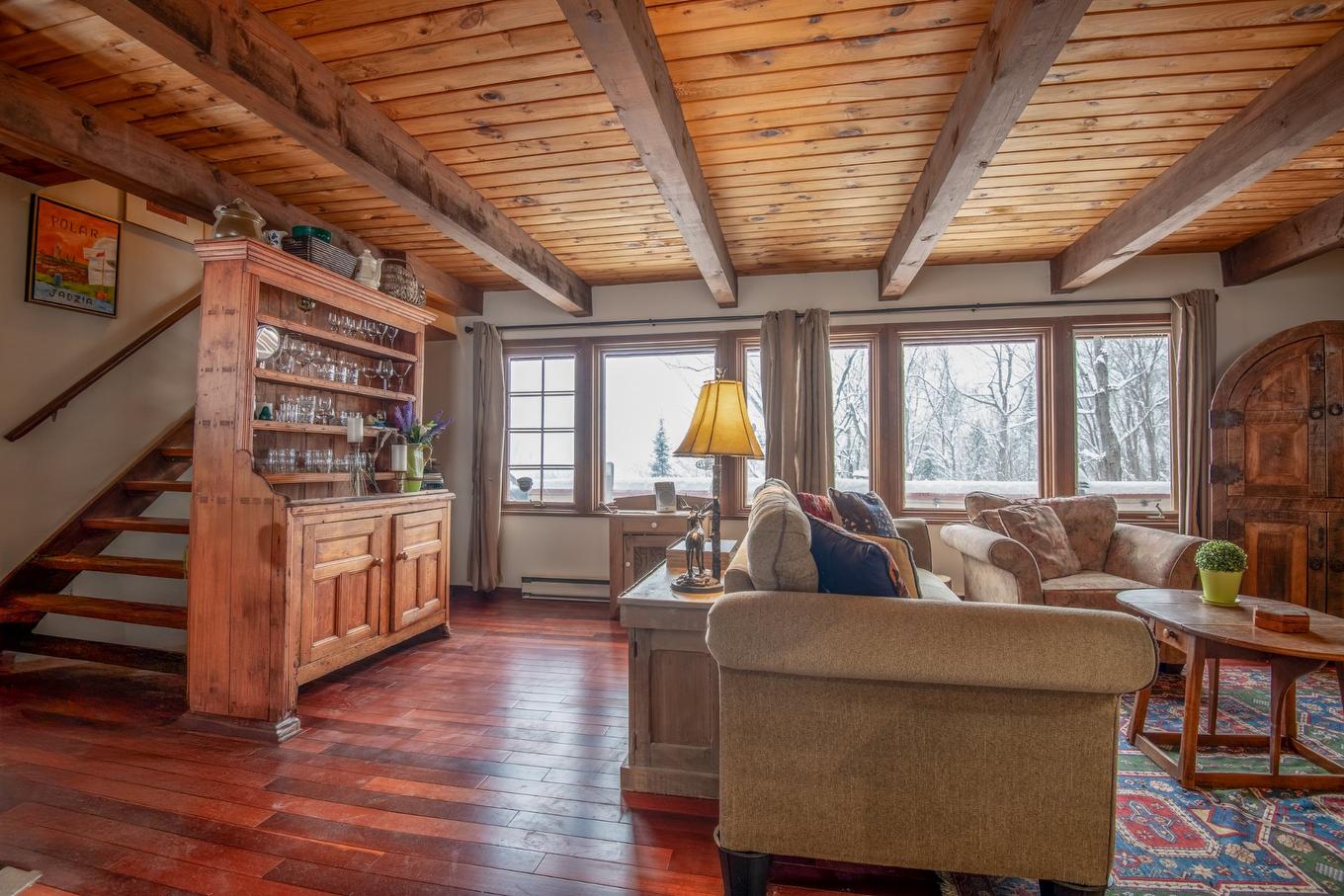 Salon - 534 Rue Des Merisiers, Mont-Tremblant, QC - Indoor Photo Showing Living Room