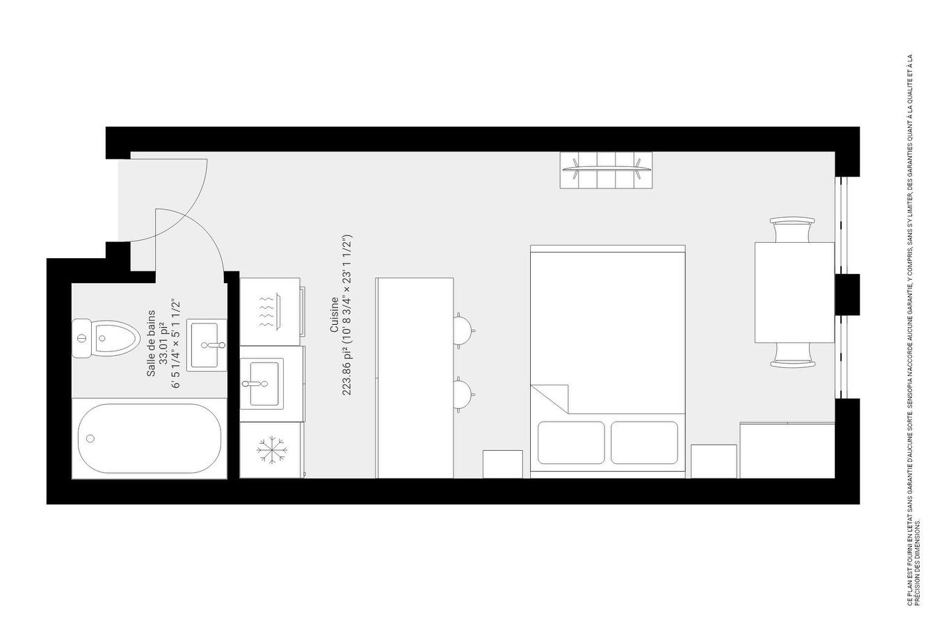 Plan (croquis) - 306-420 Rue De La Cité, Québec (La Cité-Limoilou), QC