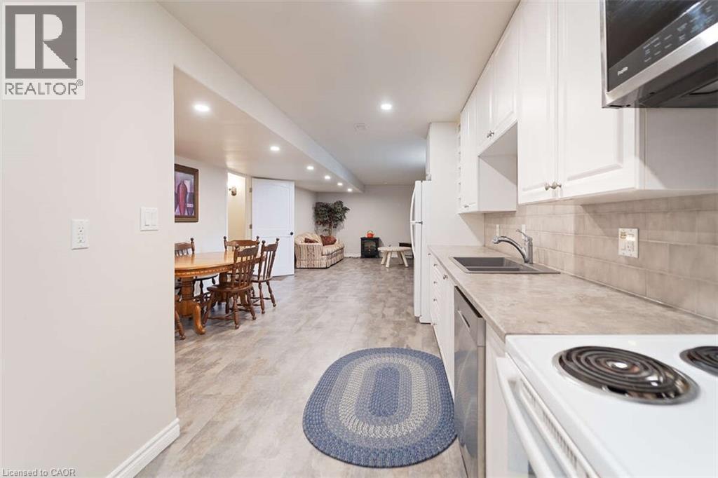 153 Brown Street, Port Dover, ON - Indoor Photo Showing Kitchen With Double Sink