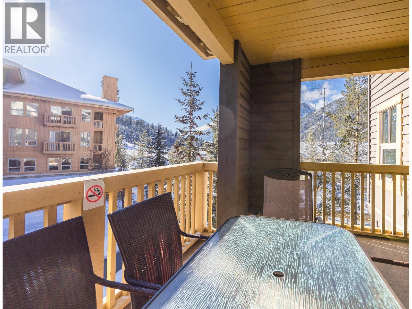 2070 Summit Drive Unit# 301A, Panorama, BC - Outdoor With Deck Patio Veranda With Exterior