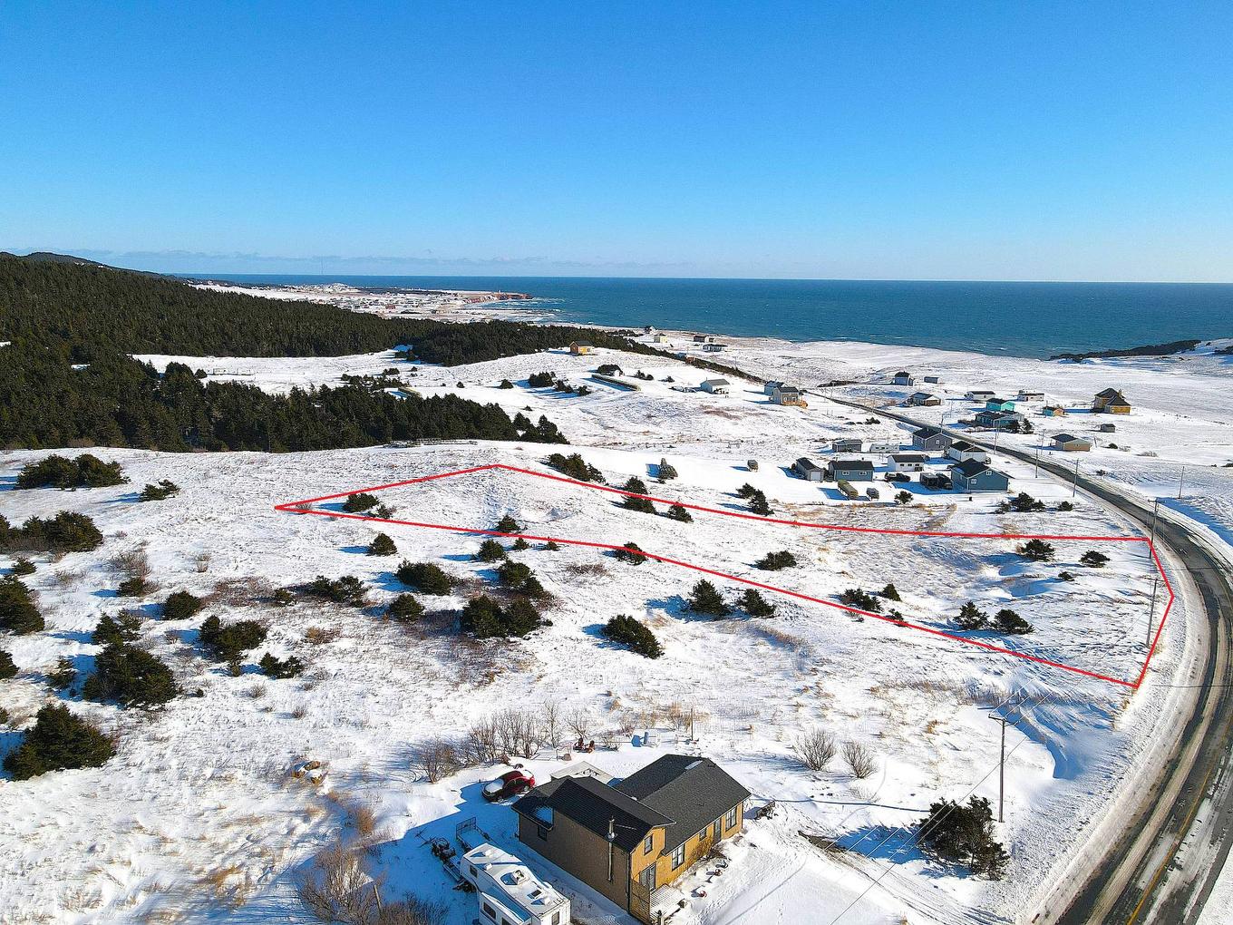 Aerial photo - Ch. De L'Étang-Des-Caps, Les Îles-De-La-Madeleine, QC