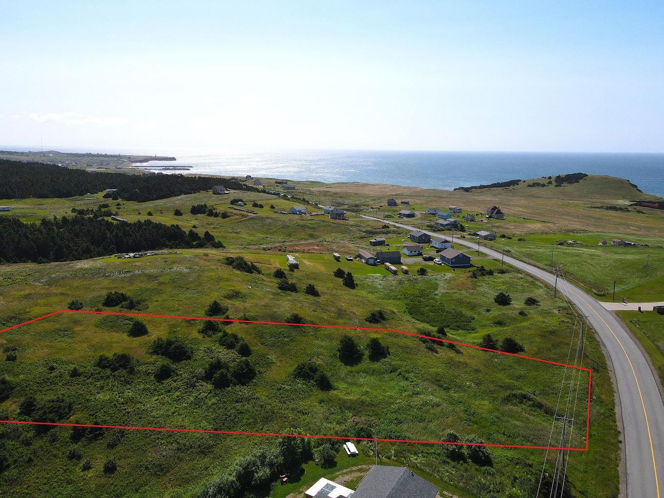 Aerial photo - Ch. De L'Étang-Des-Caps, Les Îles-De-La-Madeleine, QC