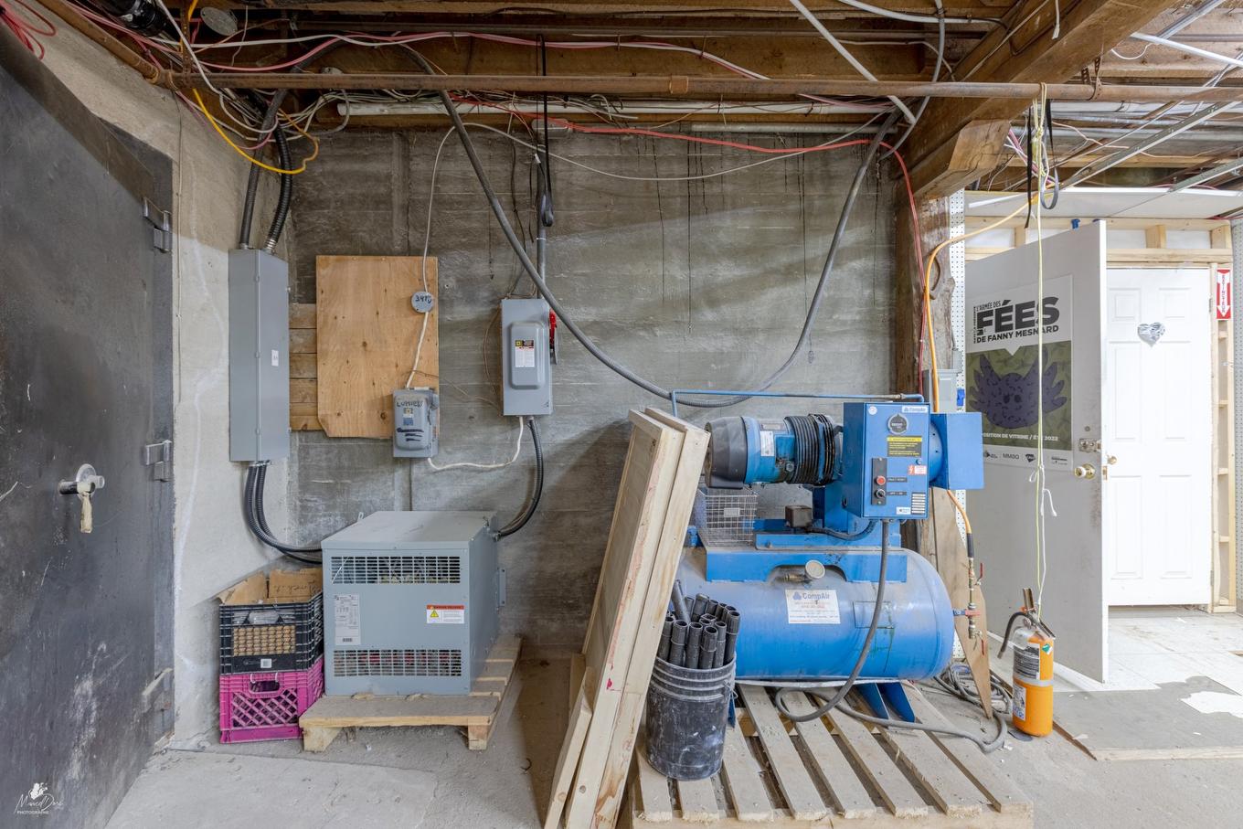 Intérieur - 640 Rue Tessier E., Saint-Casimir, QC - Indoor Photo Showing Basement