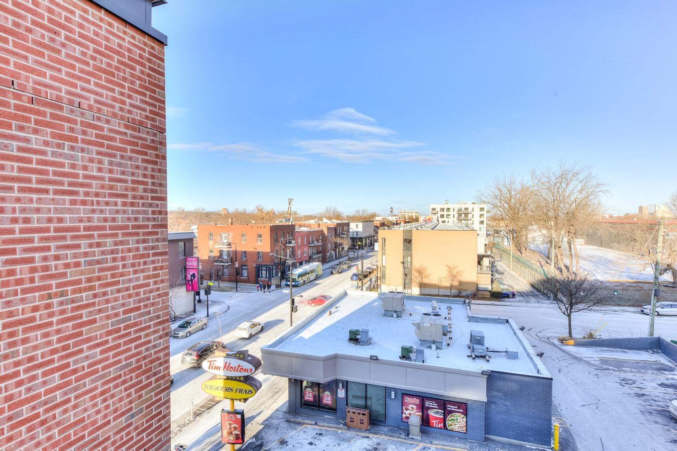 Balcony - 906-1971 Rue Du Havre, Montréal (Ville-Marie), QC - Outdoor With View
