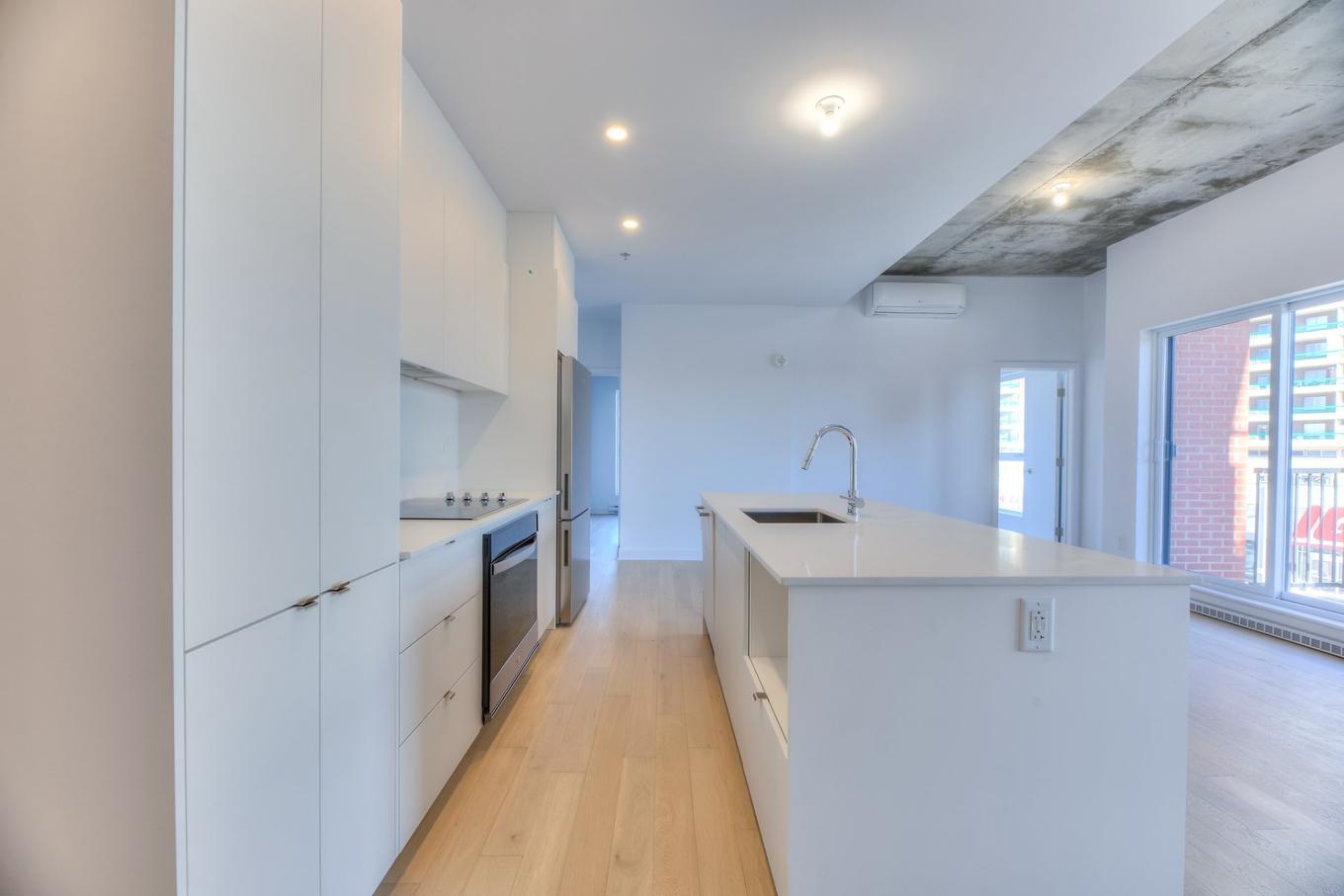 Kitchen - 906-1971 Rue Du Havre, Montréal (Ville-Marie), QC - Indoor Photo Showing Kitchen With Upgraded Kitchen