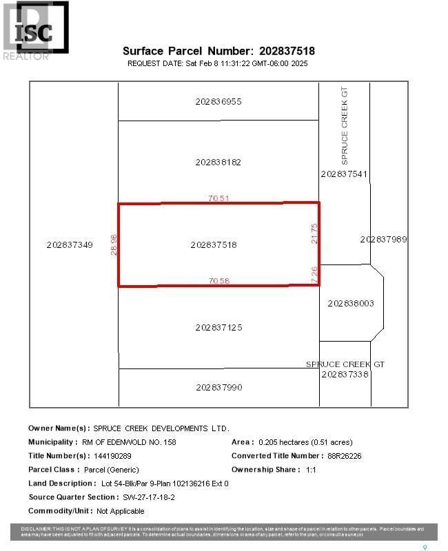 824 Spruce Creek Gate, Edenwold Rm No. 158, SK