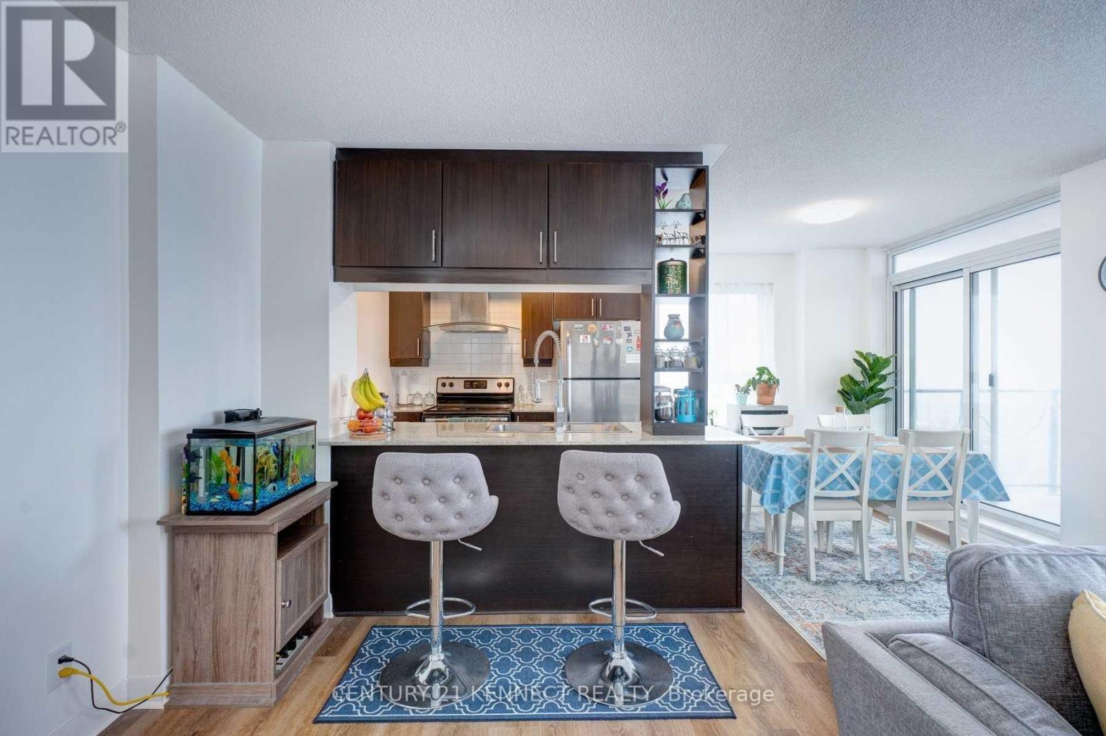 2508 - 190 Borough Drive, Toronto, ON - Indoor Photo Showing Kitchen