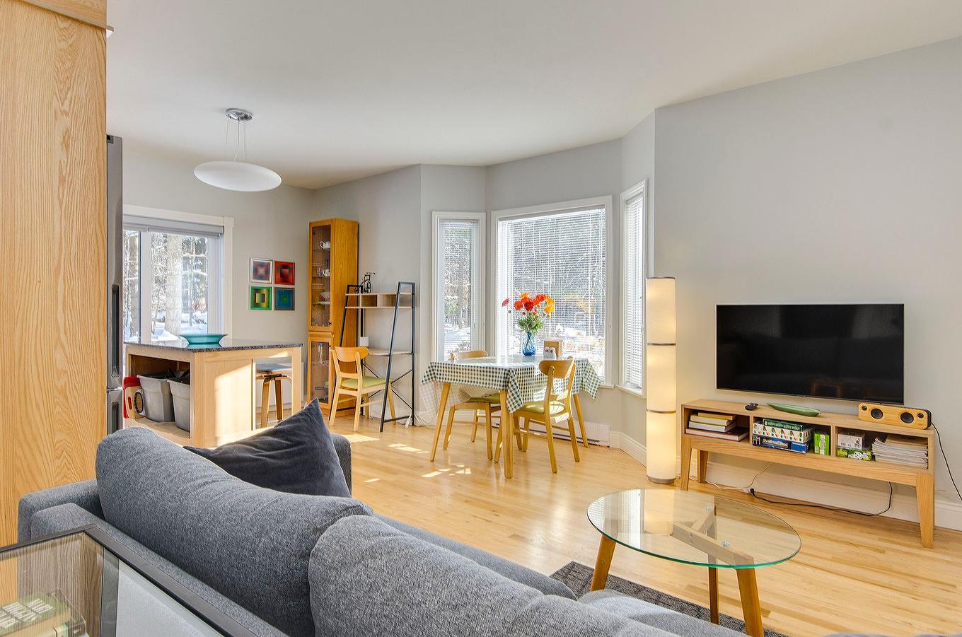 Overall view - 407 Ch. Du Mont-Écho, Sutton, QC - Indoor Photo Showing Living Room