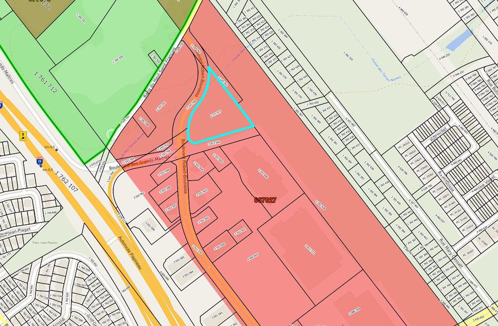 Drawing (sketch) - Boul. Robert-Bourassa, Laval (Duvernay), QC