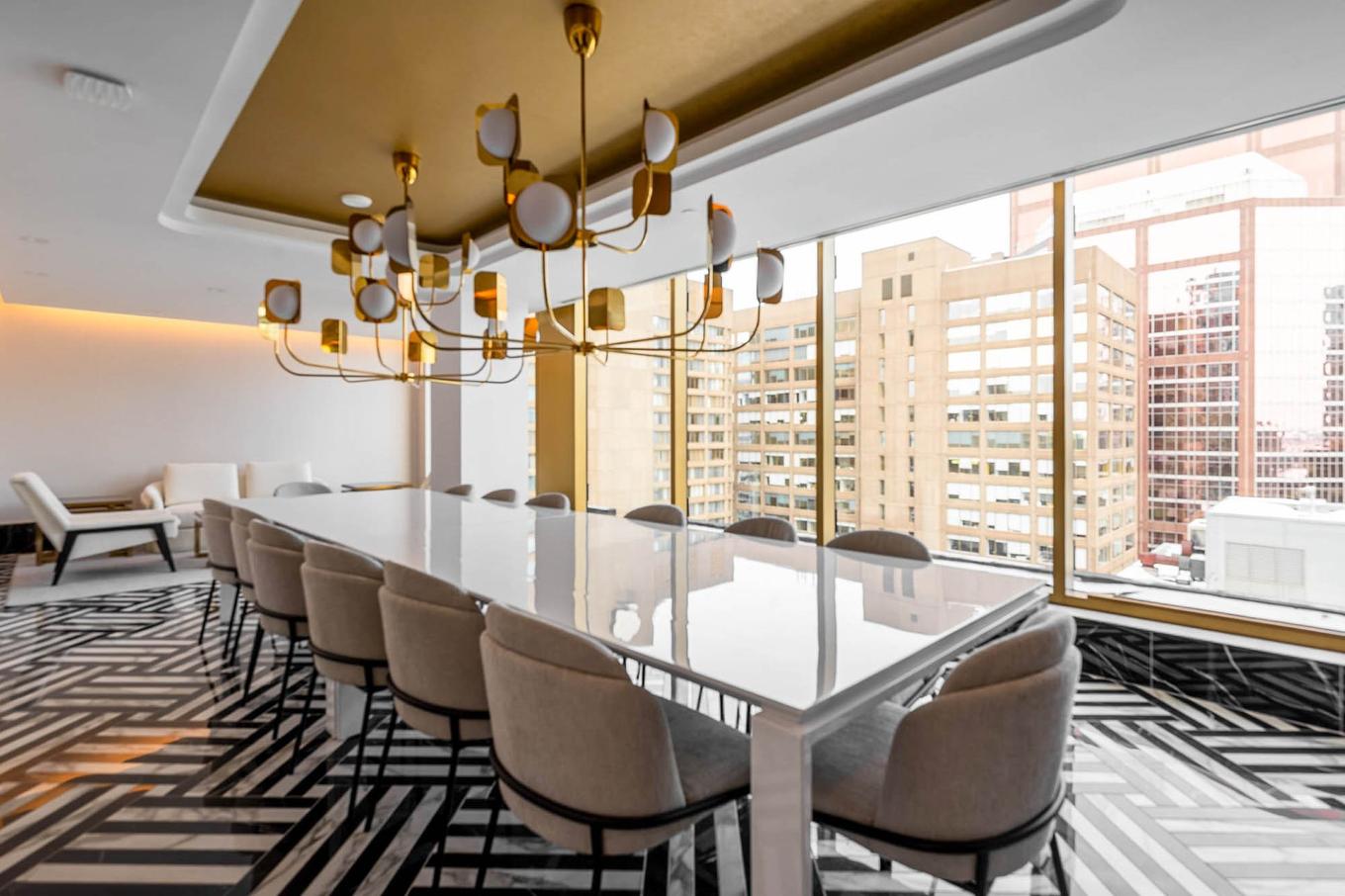 Cafeteria - 2013-2060 Rue Peel, Montréal (Ville-Marie), QC - Indoor Photo Showing Dining Room