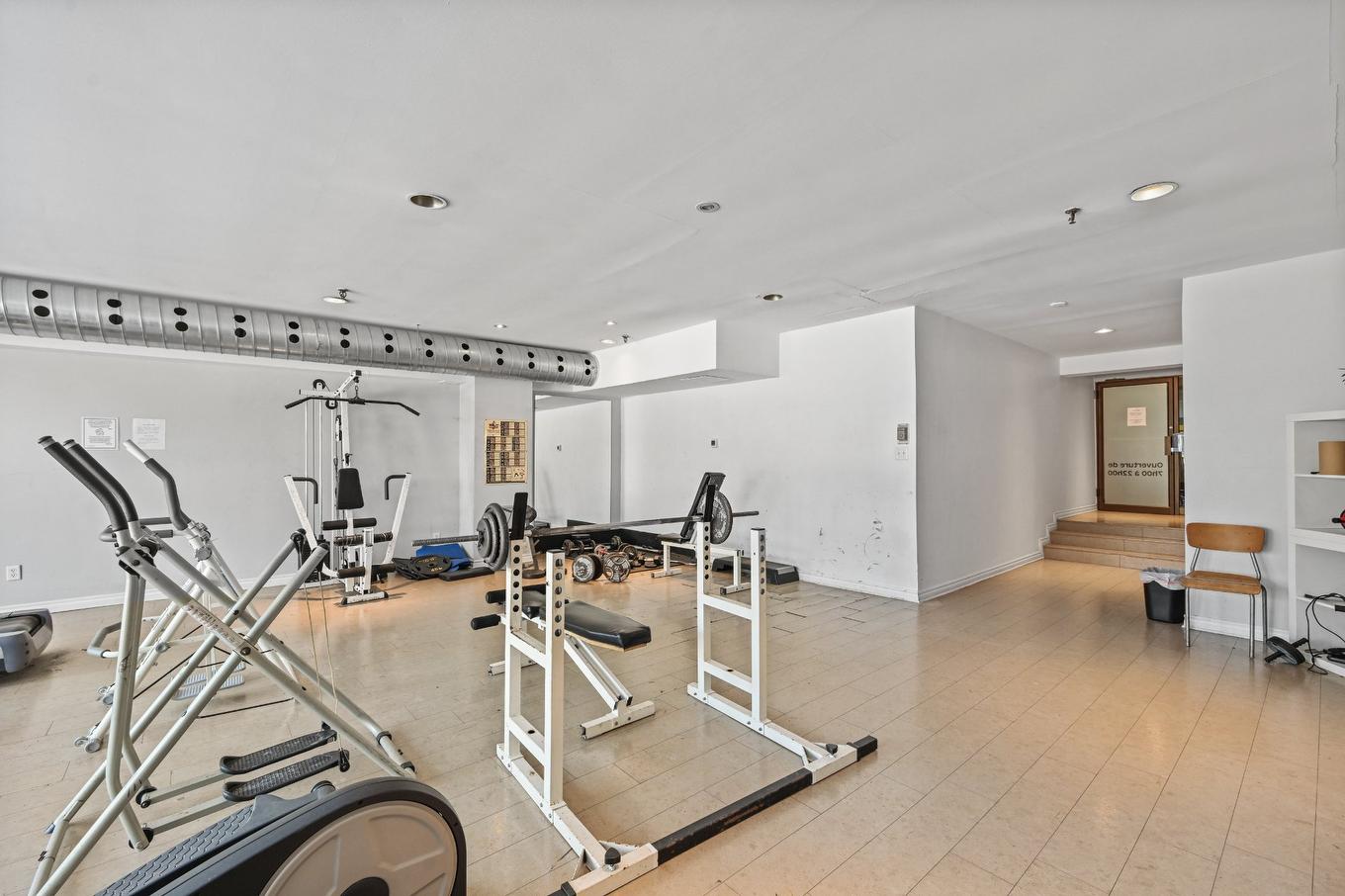 Salle d'exercice - 610-1550 Av. Panama, Brossard, QC - Indoor Photo Showing Gym Room