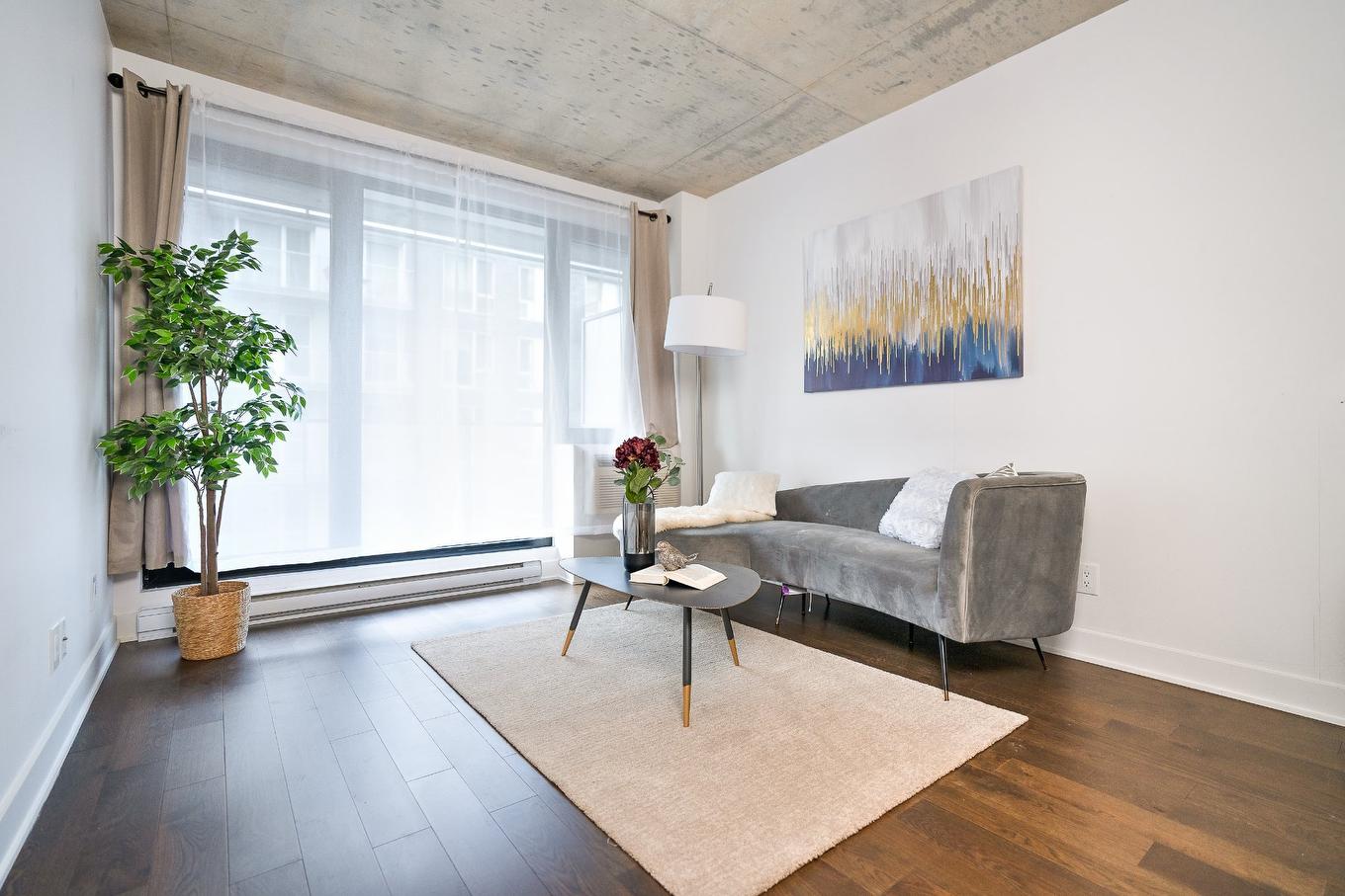 Living room - 850-1414 Rue Chomedey, Montréal (Ville-Marie), QC - Indoor Photo Showing Living Room