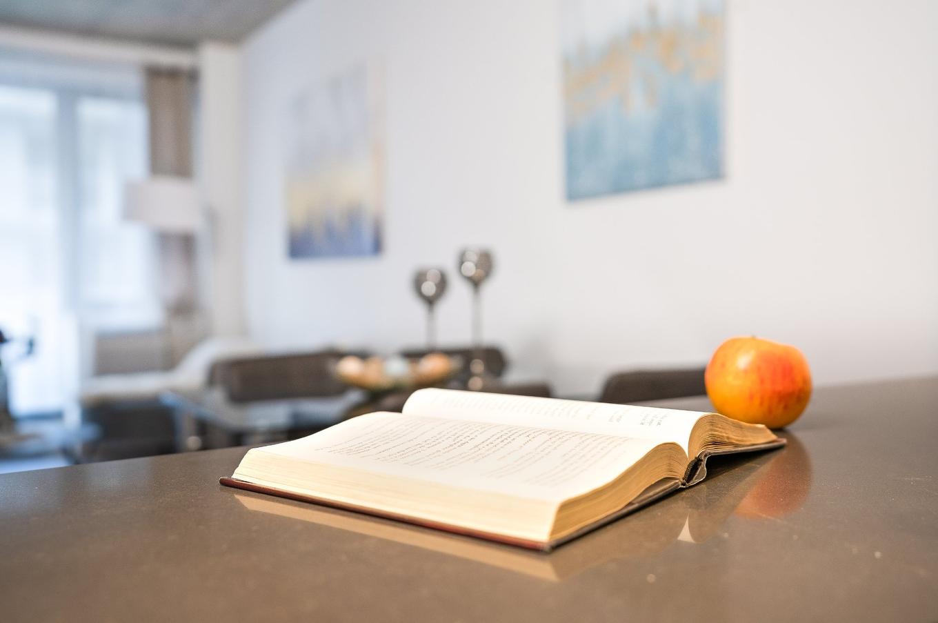 Kitchen - 850-1414 Rue Chomedey, Montréal (Ville-Marie), QC - Indoor Photo Showing Bedroom