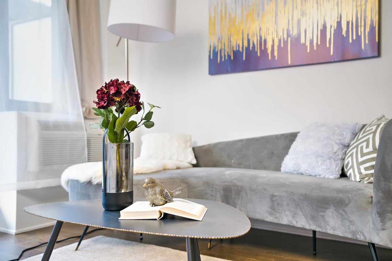 Living room - 950-1414 Rue Chomedey, Montréal (Ville-Marie), QC - Indoor