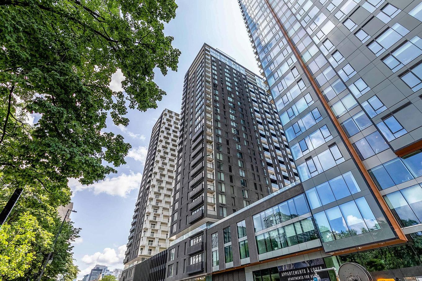 Façade - 1104-2300 Rue Tupper, Montréal (Ville-Marie), QC - Outdoor With Facade