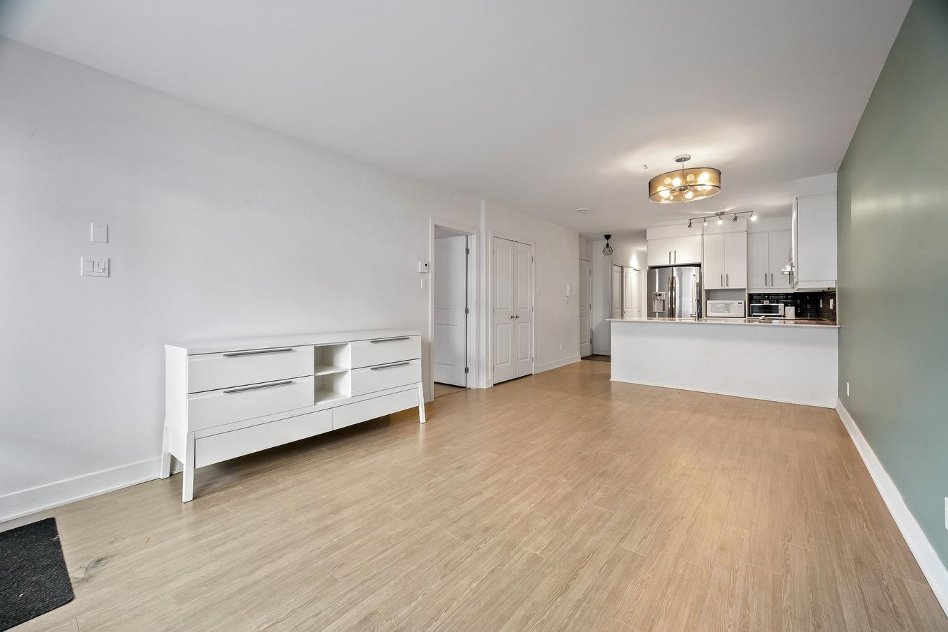 Living room - 1-2195 Rue Leclaire, Montréal (Mercier/Hochelaga-Maisonneuve), QC - Indoor Photo Showing Kitchen