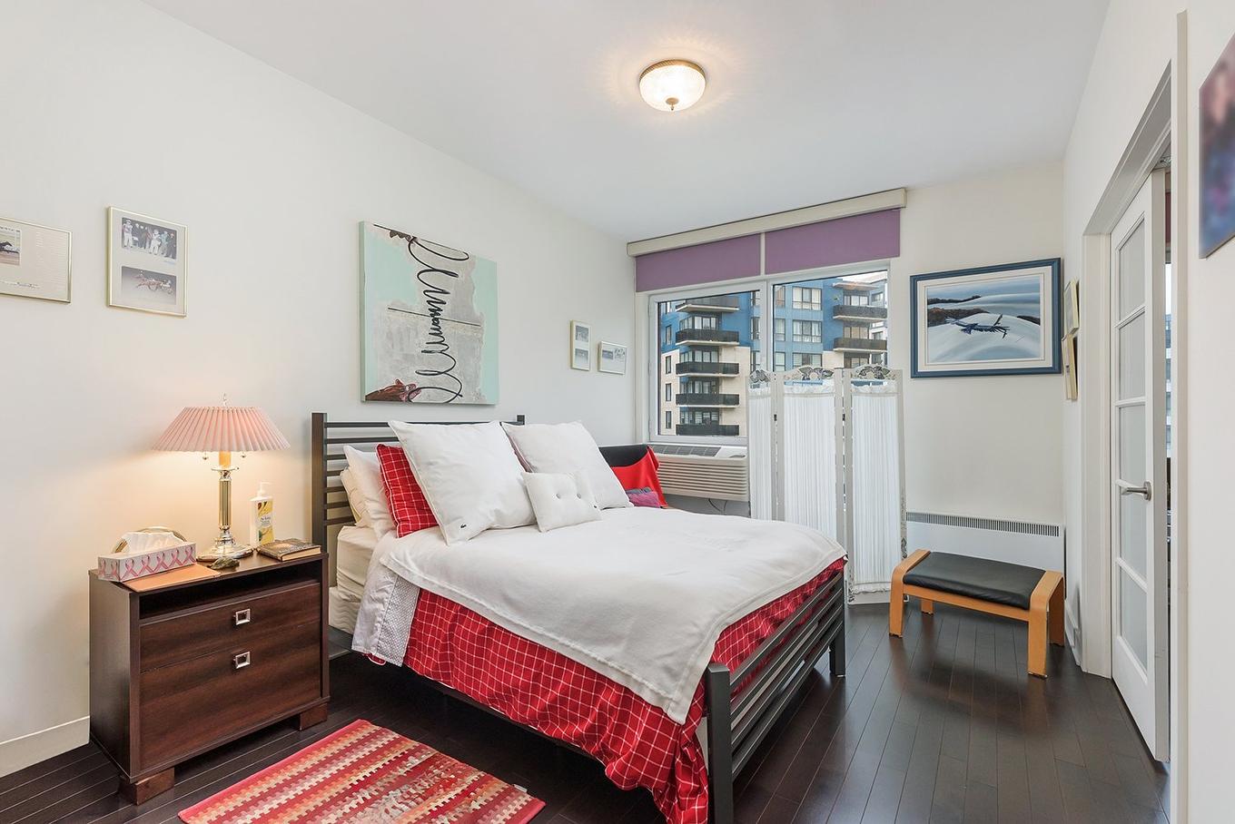 Chambre à coucher principale - 605-7501 Av. Mountain Sights, Montréal (Côte-Des-Neiges/Notre-Dame-De-Grâce), QC - Indoor Photo Showing Bedroom