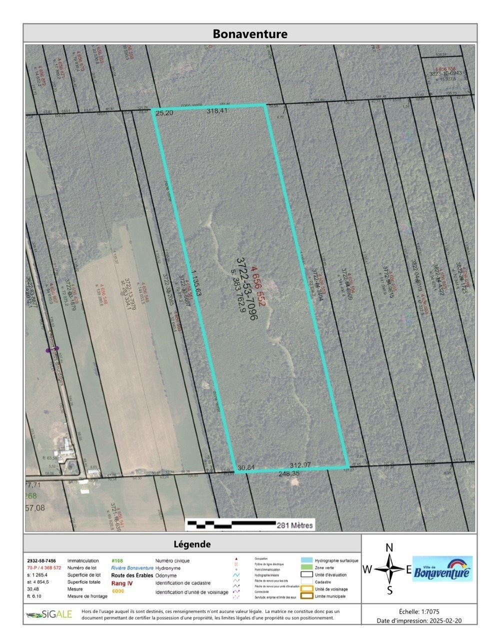 Woodland - Route Bourdages, Bonaventure, QC