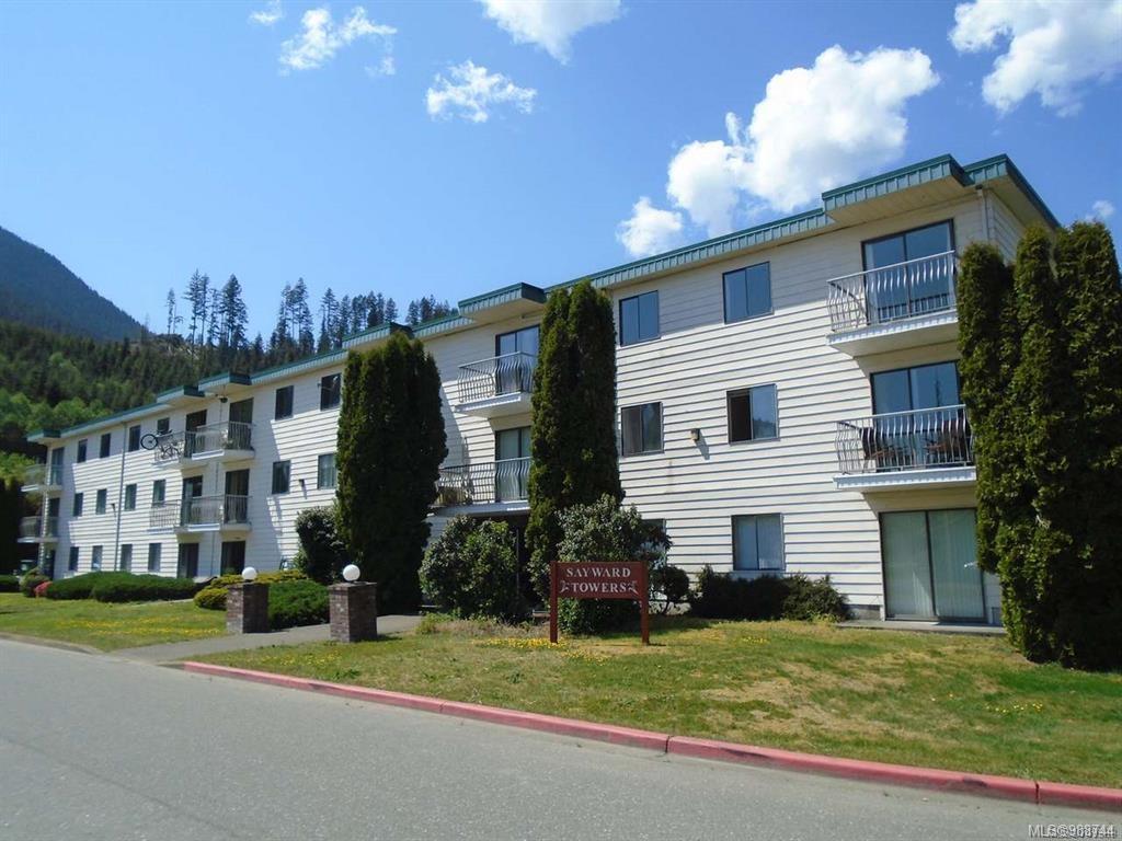 205-611 Macmillan Dr, Sayward, BC - Outdoor With Balcony With Facade