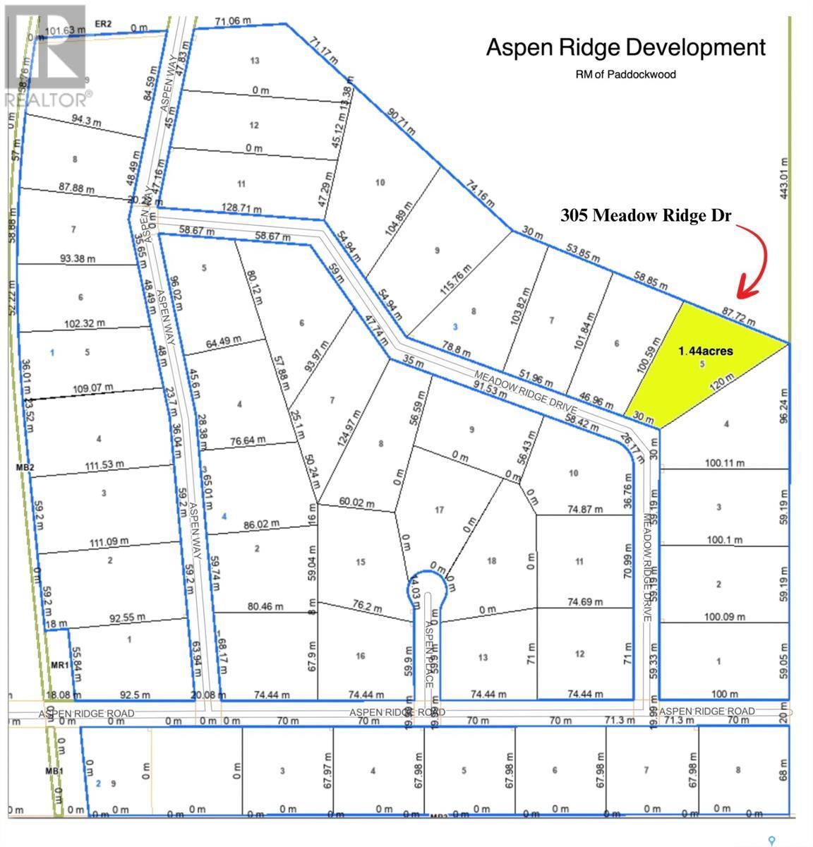 305 Meadow Ridge Drive, Paddockwood Rm No. 520, SK