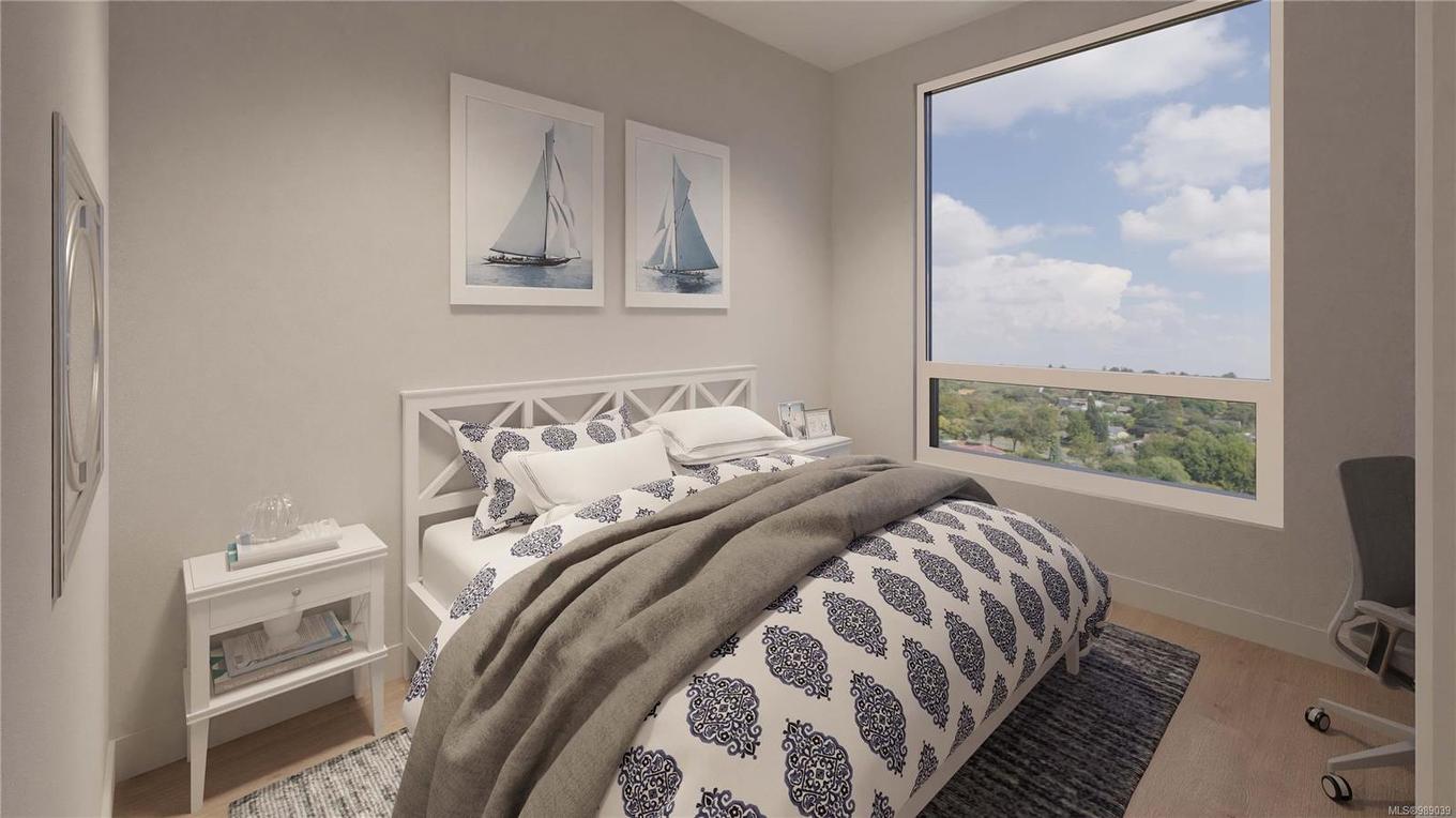 Aph3-1102 Esquimalt Rd, Esquimalt, BC - Indoor Photo Showing Bedroom