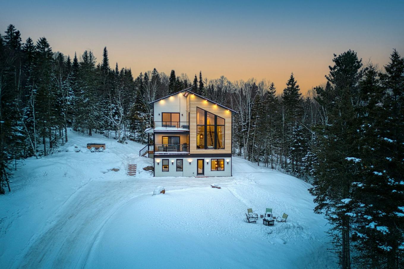 Aerial photo - 46 Ch. De La Seigneurie, Les Éboulements, QC - Outdoor