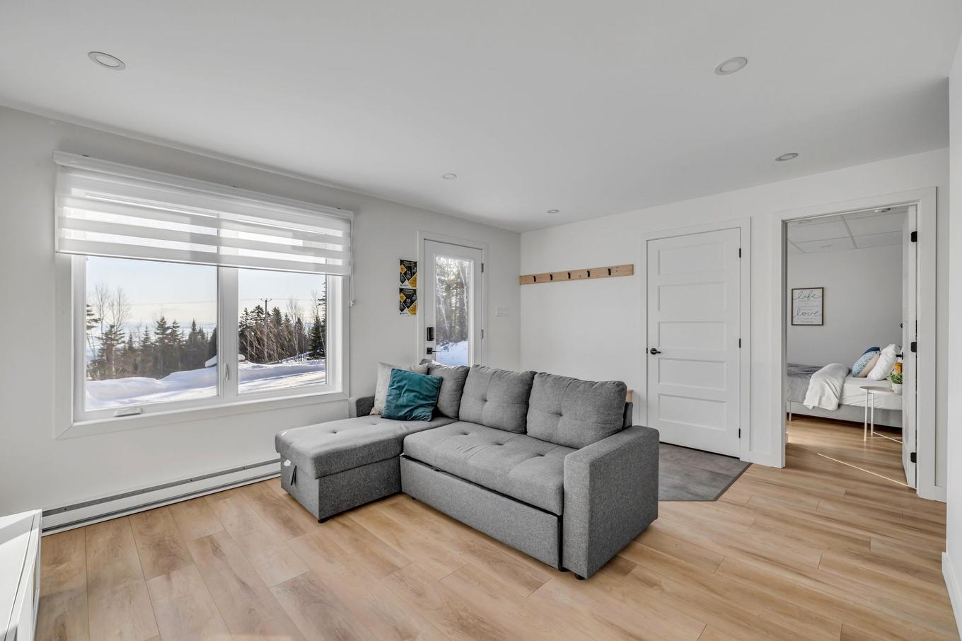 Family room - 46 Ch. De La Seigneurie, Les Éboulements, QC - Indoor Photo Showing Living Room