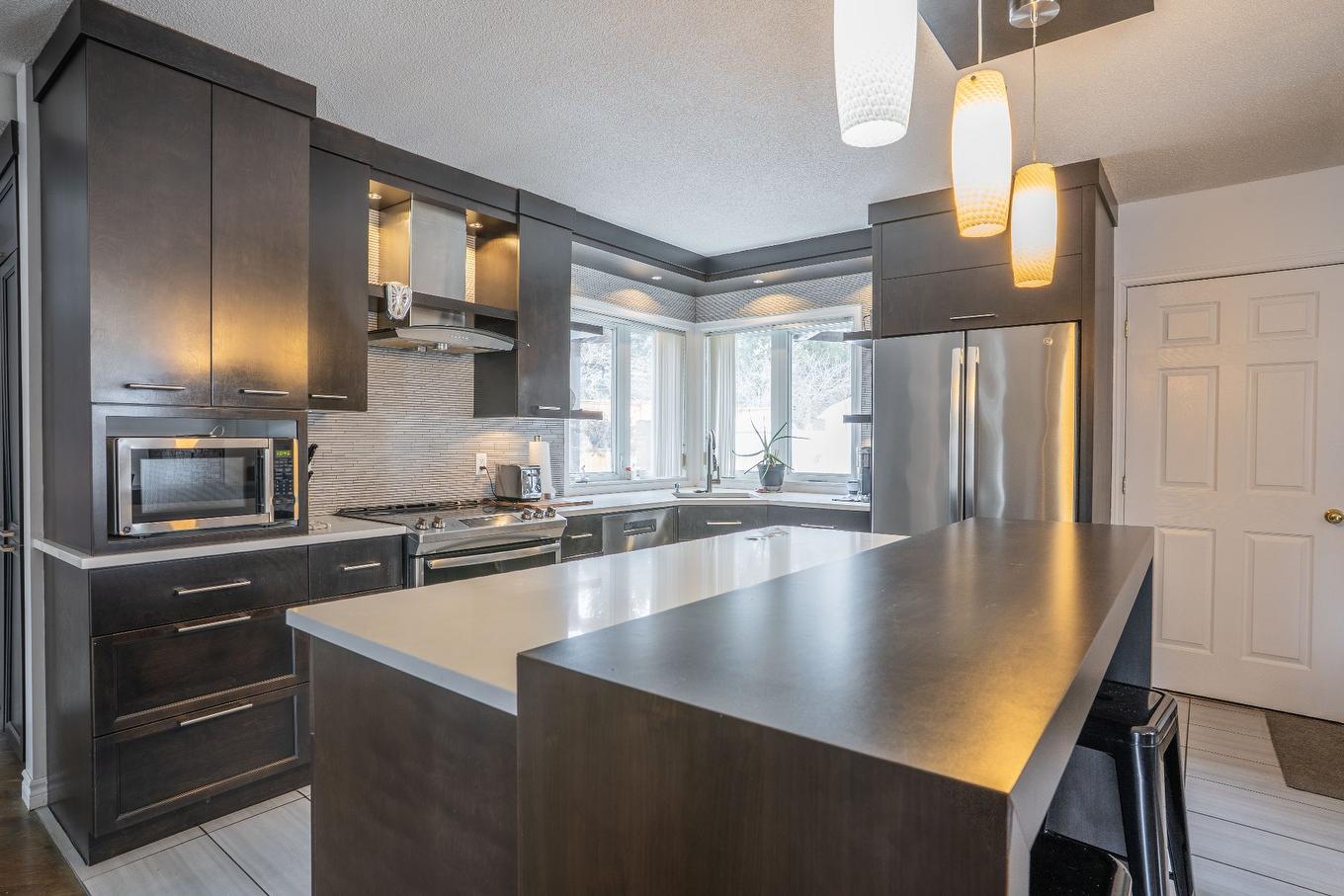 Cuisine - 1023 Route Du Président-Kennedy, Saint-Côme/Linière, QC - Indoor Photo Showing Kitchen With Upgraded Kitchen