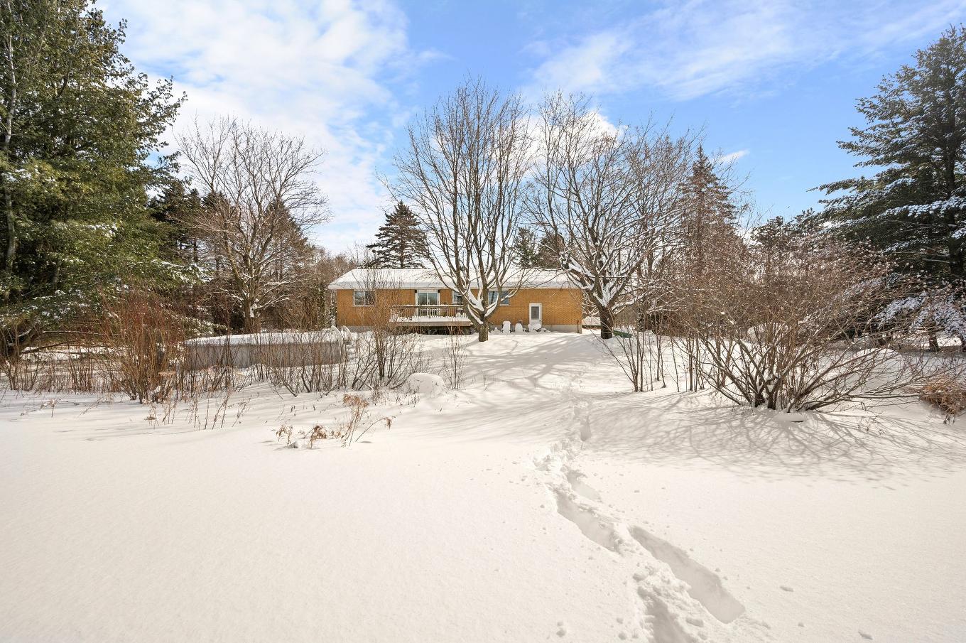 Backyard - 87 Rg Des Étangs, Mont-Saint-Hilaire, QC - Outdoor With View