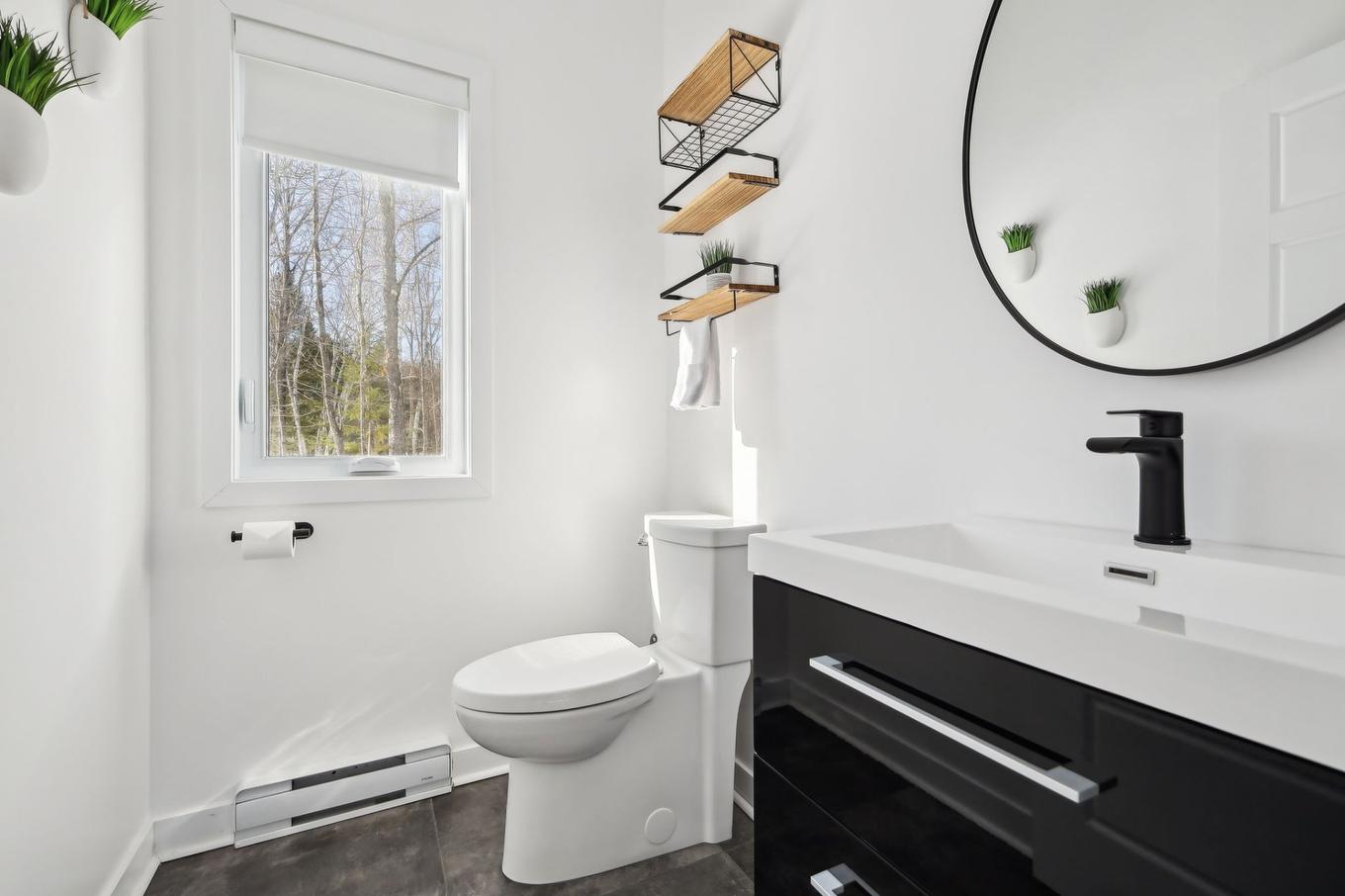 Powder room - 25 Ch. Des Cerisiers, Lac-Supérieur, QC - Indoor Photo Showing Bathroom