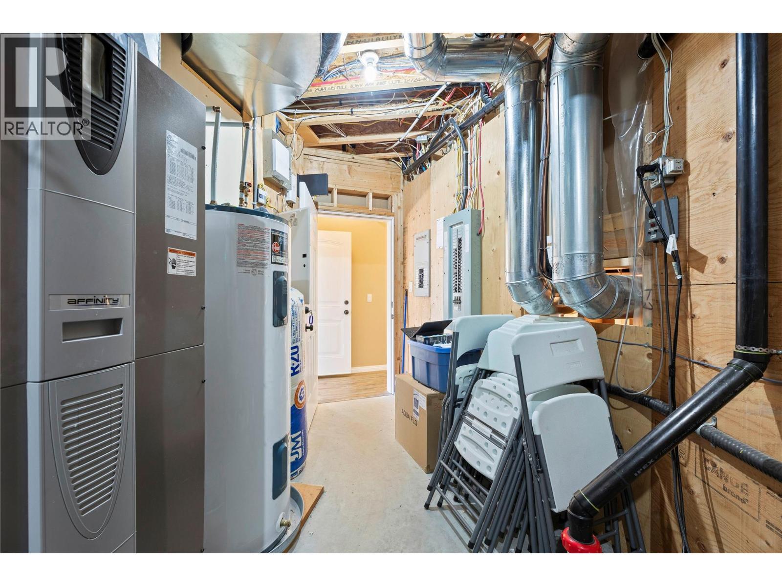 Mechanical in bsmt - 8738 Squilax Anglemont Road, St. Ives, BC - Indoor Photo Showing Basement