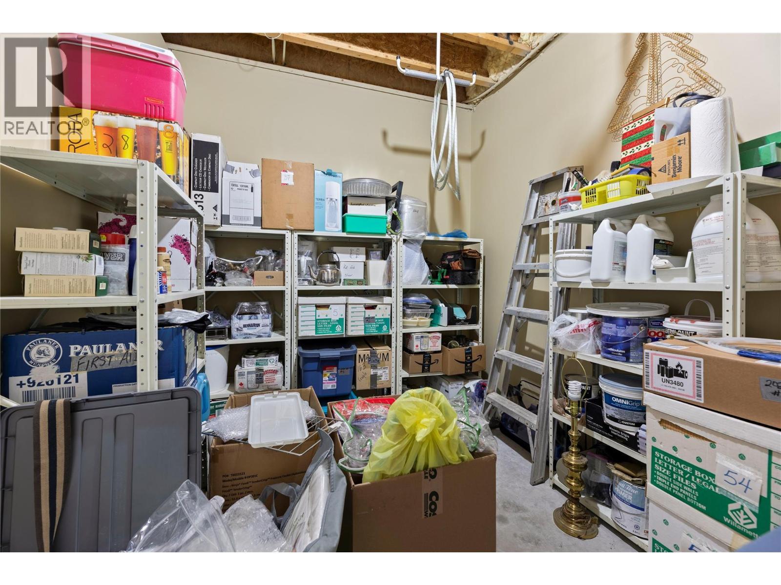 Storage in bsmt - 8738 Squilax Anglemont Road, St. Ives, BC - Indoor With Storage