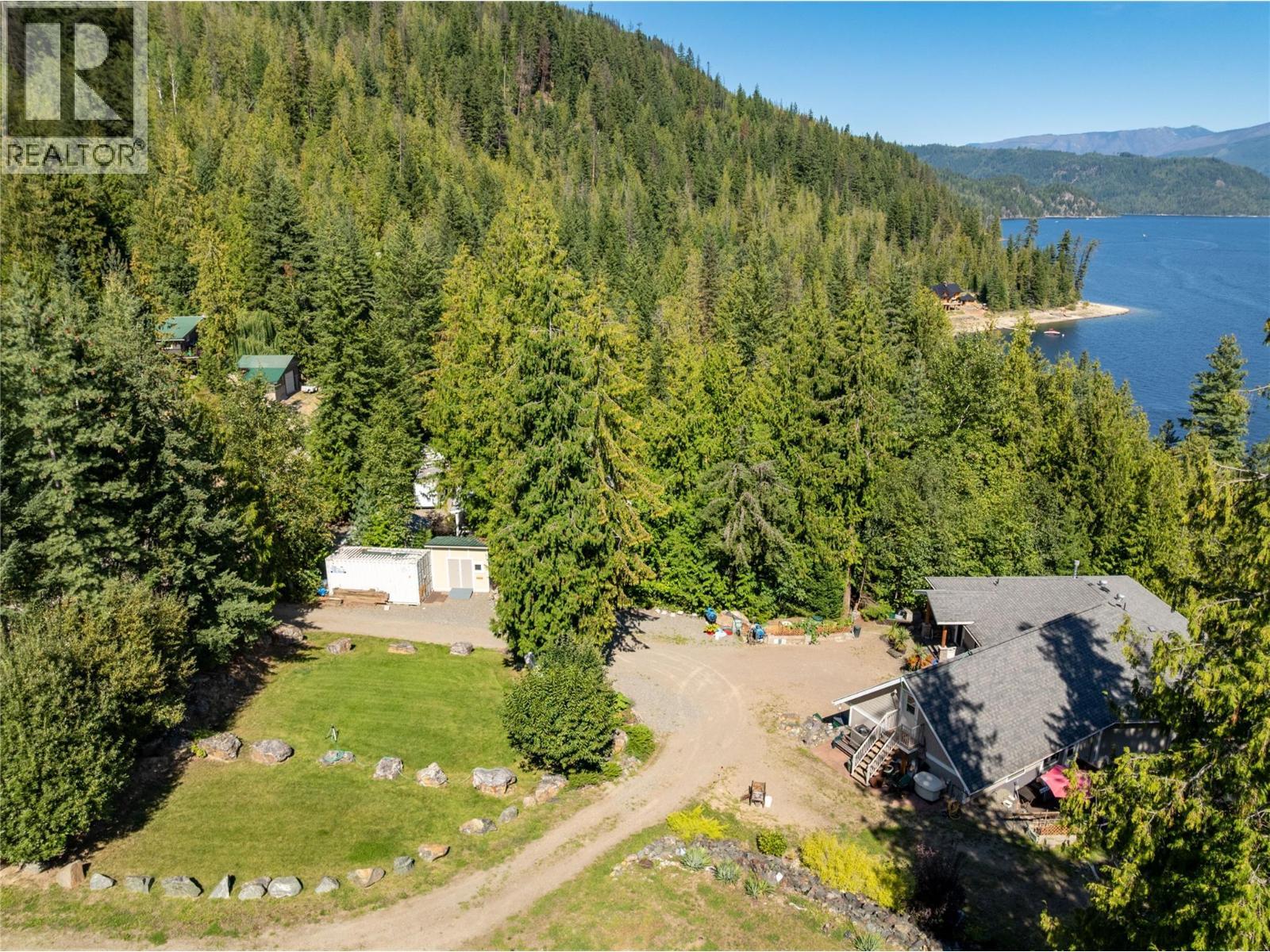 8738 Squilax Anglemont Road, St. Ives, BC - Outdoor With Body Of Water With View