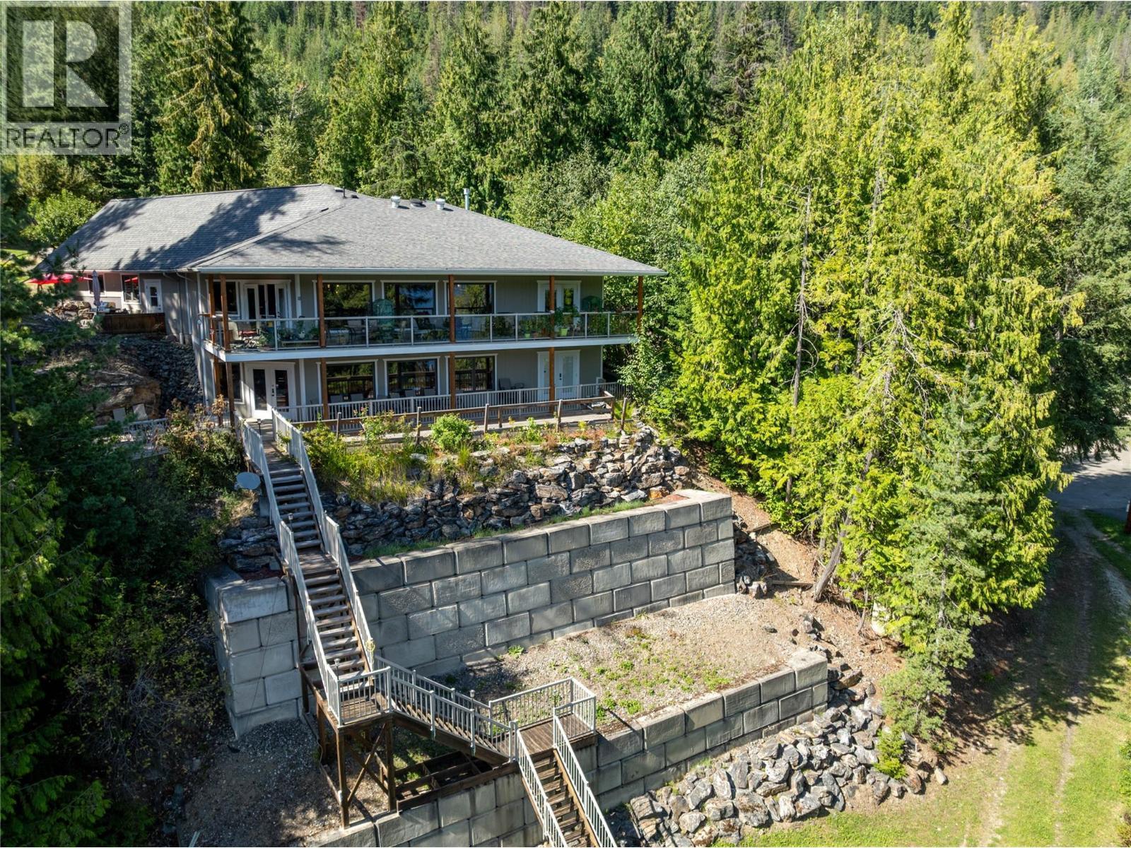 8738 Squilax Anglemont Road, St. Ives, BC - Outdoor With Deck Patio Veranda