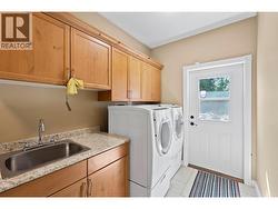 Laundry with exterior entry -