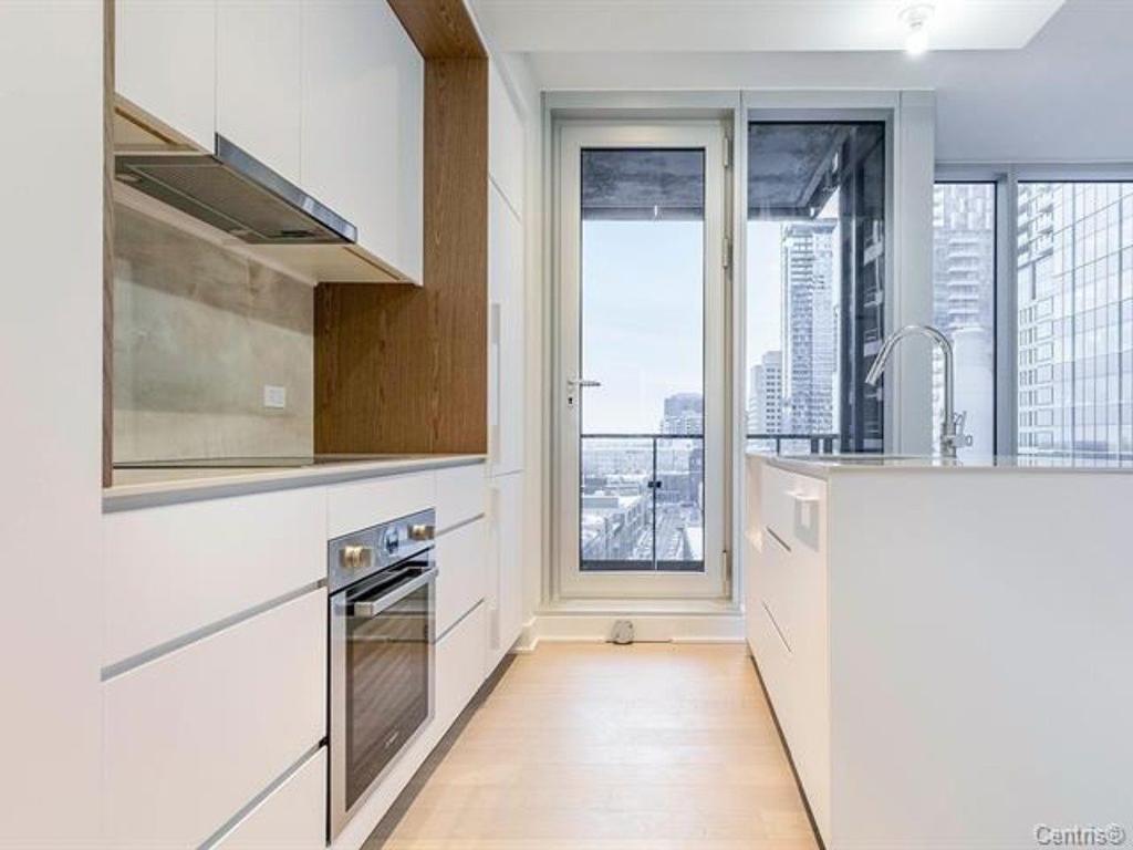 Kitchen - 1710-1020 Rue De La Montagne, Montréal (Ville-Marie), QC - Indoor