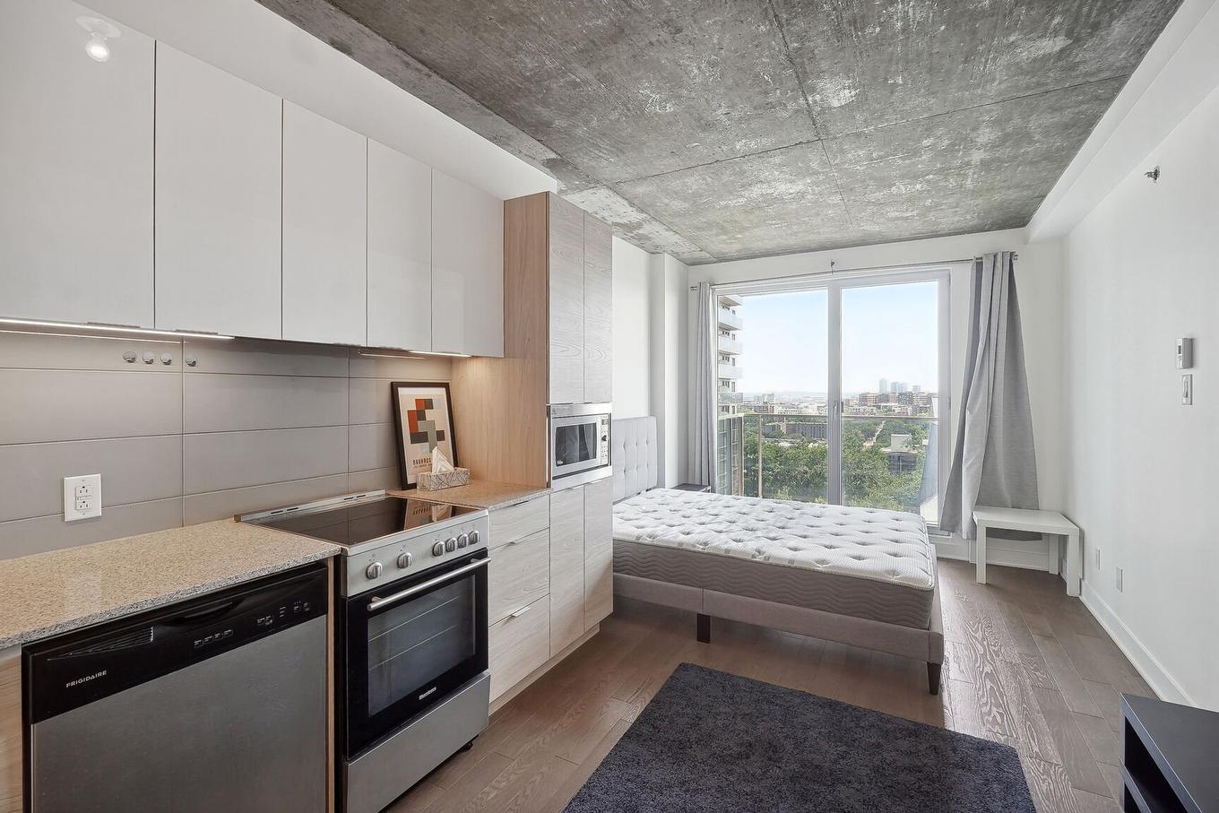 Vue d'ensemble - 714-1800 Boul. René-Lévesque O., Montréal (Ville-Marie), QC - Indoor Photo Showing Kitchen